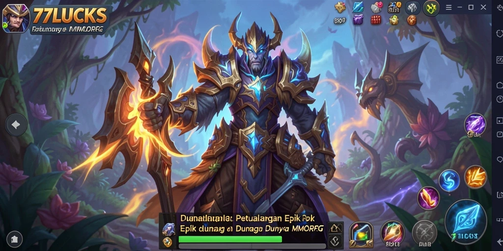 Gameplay seru dan dunia yang menakjubkan di 77LUCKS.