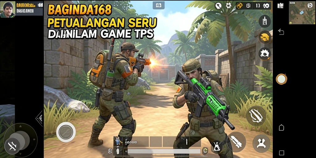 Tampilan gameplay seru di BAGINDA168 dengan karakter menarik.