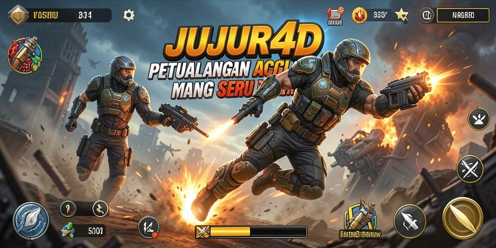 Tangkapan layar JUJUR4D menunjukkan aksi seru dalam gameplay.